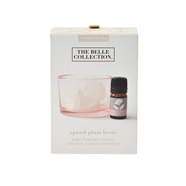 Belle Collection Fragrance Stone & Oil Set Mini - SPICED PLUM BERRY