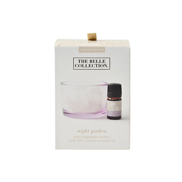 Belle Collection Fragrance Stone & Oil Set Mini - NIGHT GARDEN