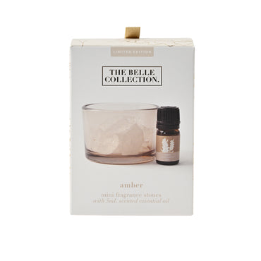 Belle Collection Fragrance Stone & Oil Set Mini - AMBER