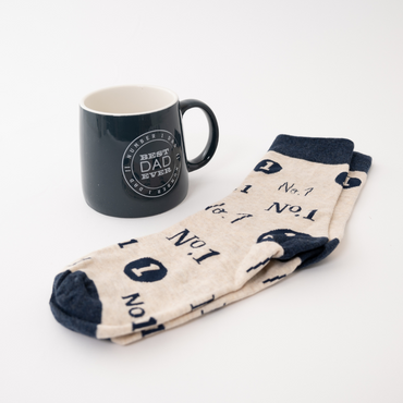 Ceramic Mug & Sock Set - No.1