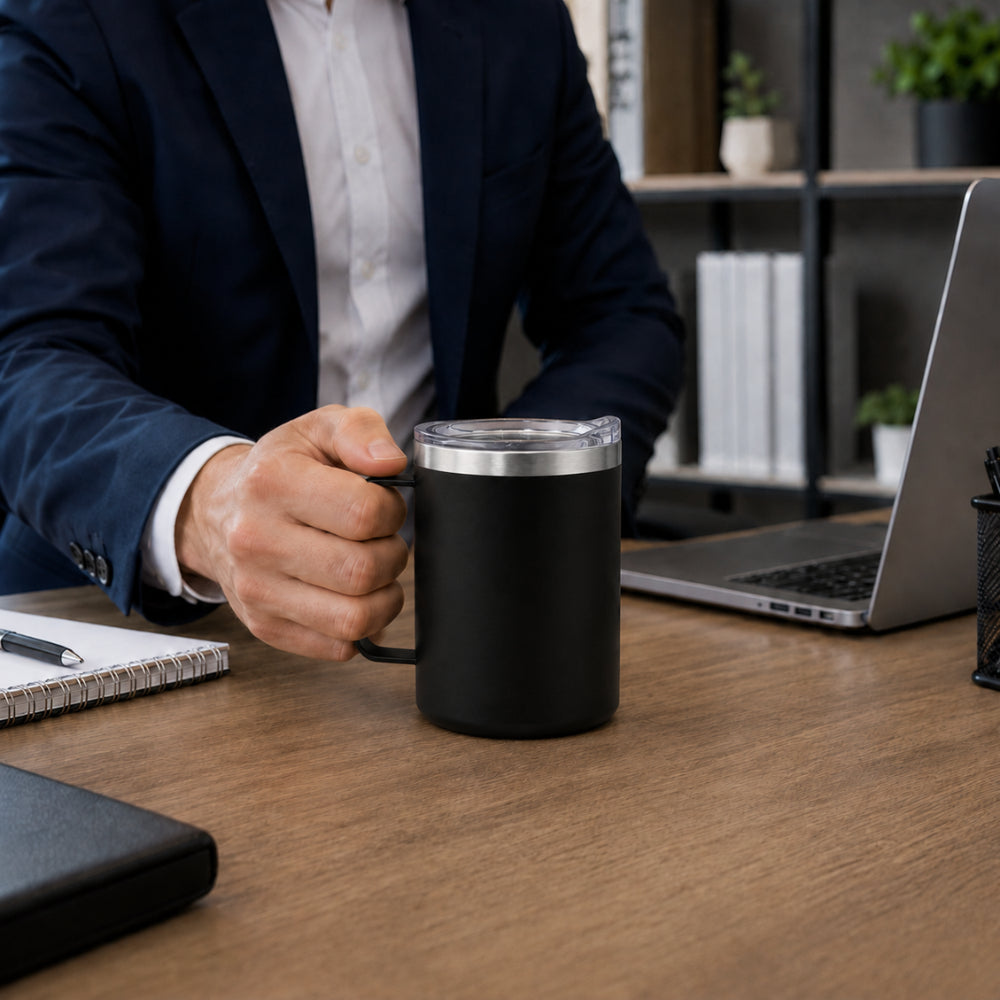 Travel Coffee Mug - Black