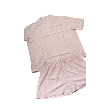 K&Co Short Pyjama Set Size Large  - PINK CHECK