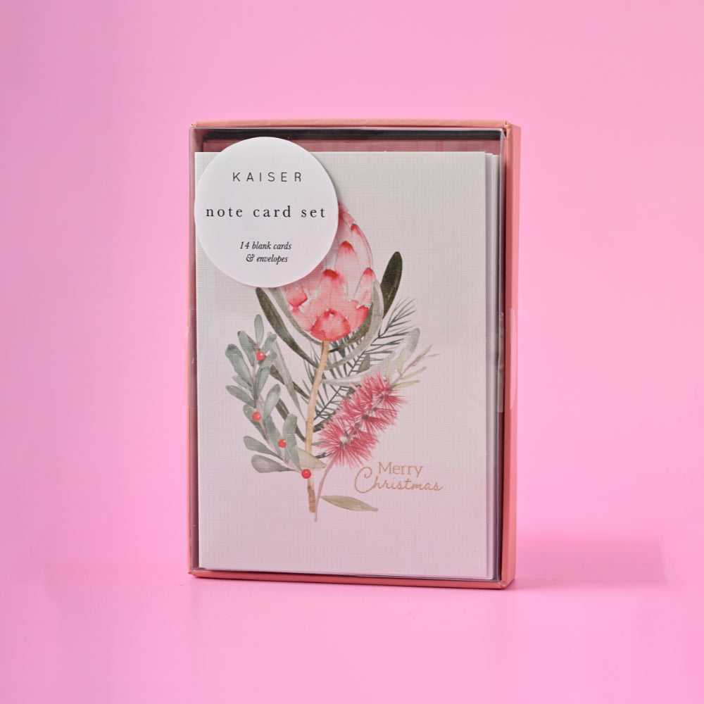 Christmas Notecard Set - Christmas Bouquet