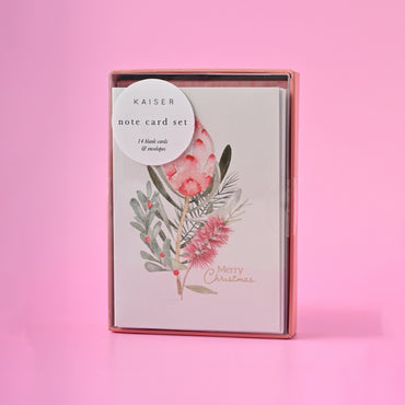 Christmas Notecard Set - Christmas Bouquet