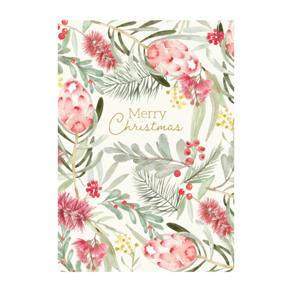 Christmas Greeting Card - Joyful Collage