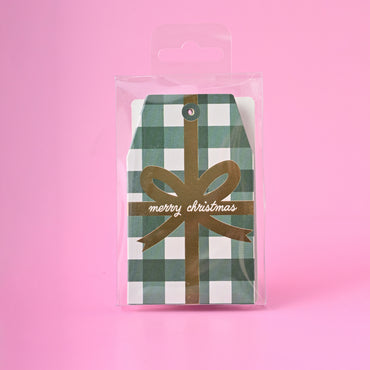 Christmas Gift Tags - Gingham Gift