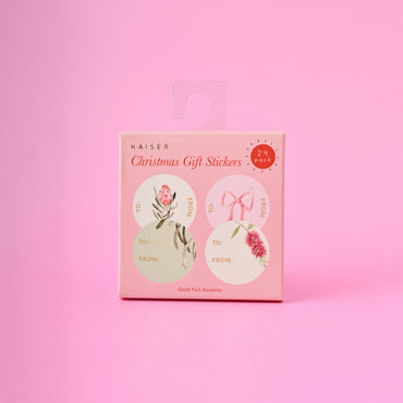 Christmas Wrap Stickers - Joyful