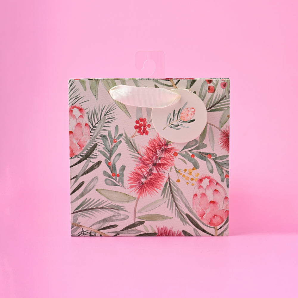 Christmas Square Gift Bag - Joyful