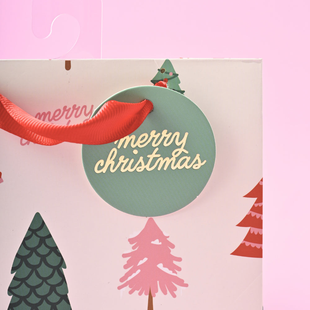 Christmas Square Gift Bag - O Christmas Tree