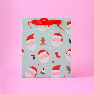 Chistmas Small Gift Bag - Holly Jolly