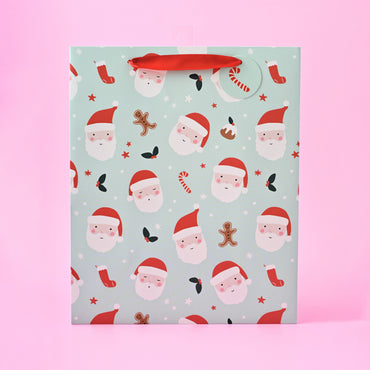 Christmas Large Gift Bag - Holly Jolly