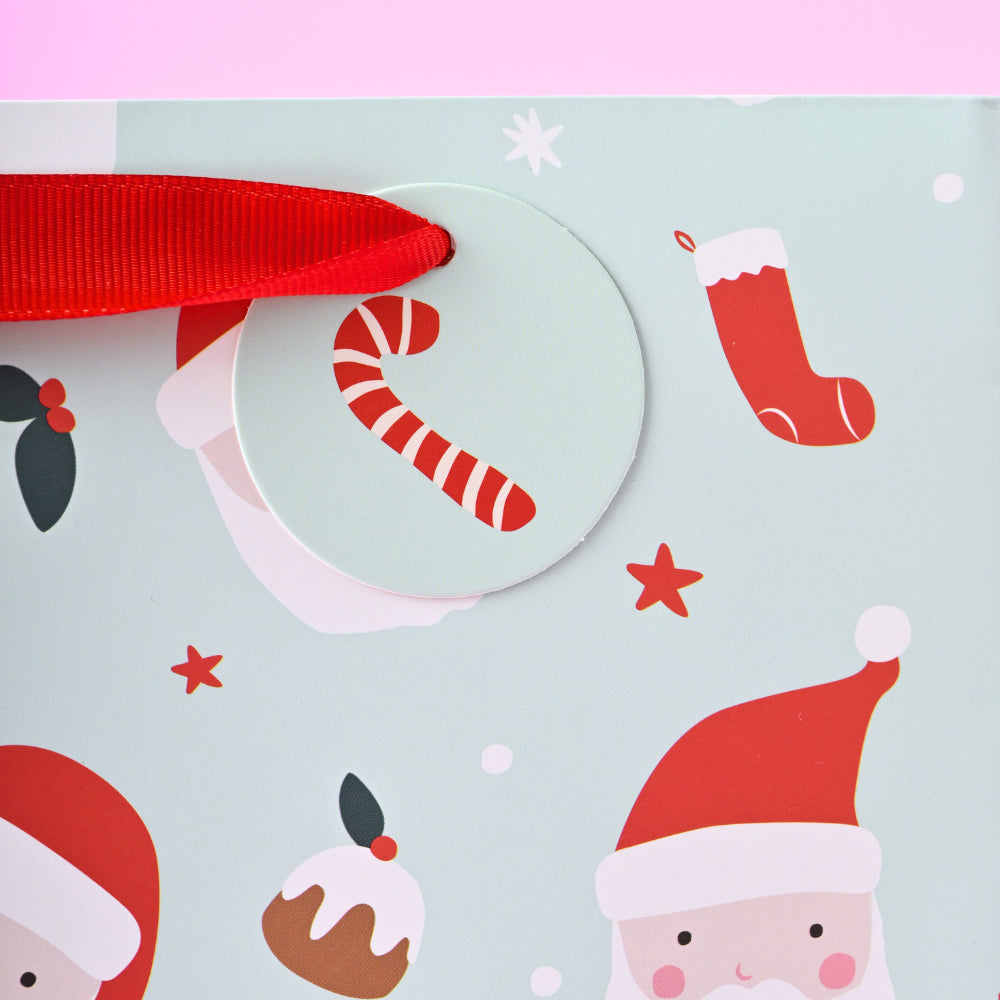 Christmas Large Gift Bag - Holly Jolly