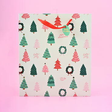 Christmas X- Large Gift Bag - O Christmas Tree