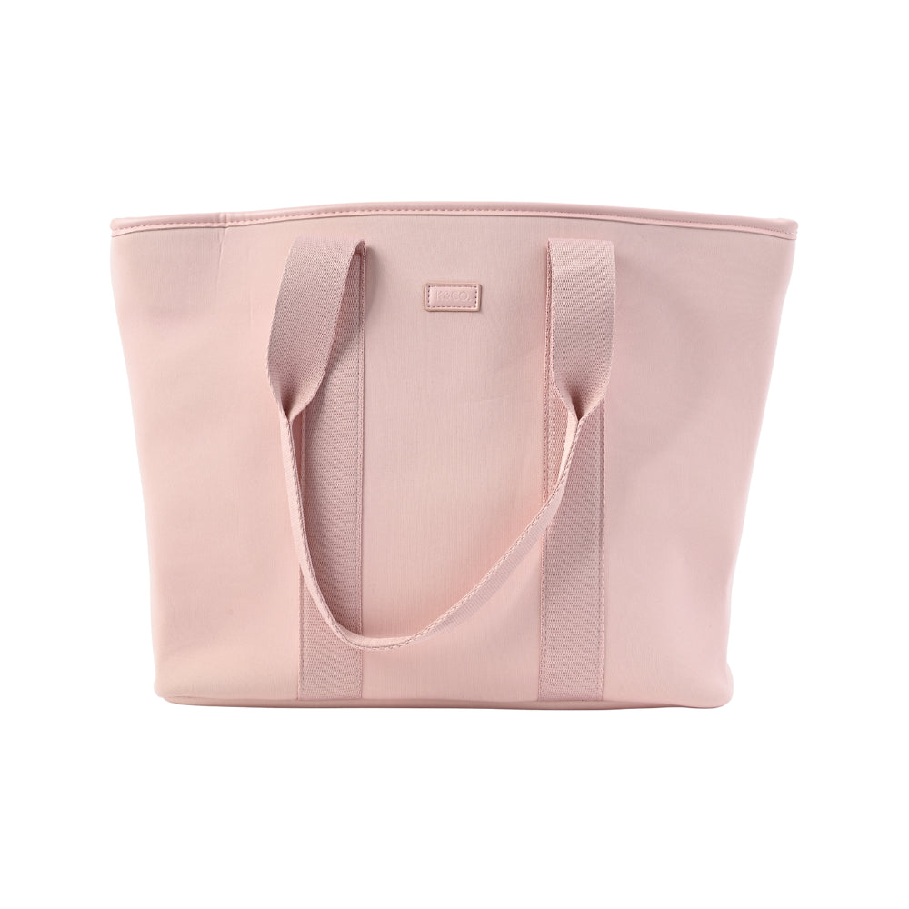 Soleil Series Neoprene Tote Bag - LIGHT PINK