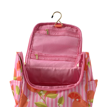 Soleil Series Travel Toiletry Bag - ORANGE STRIPE