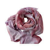 Plumberry Series Print Scarf - WATERCOLOUR PINK