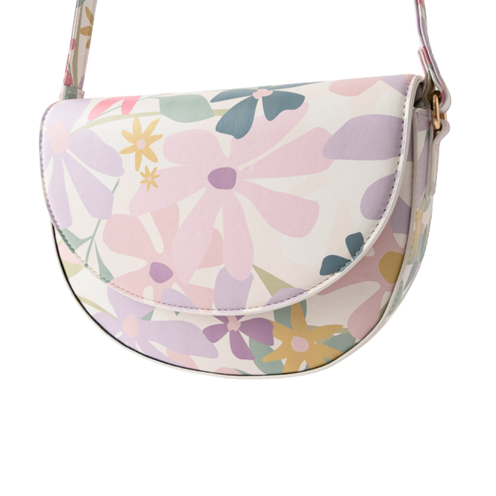 K&Co Plumberry Series Saddle Bag - PLUMBERRY