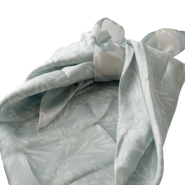 Blossoms Series  Print Neckerchief - SAGE LEAF