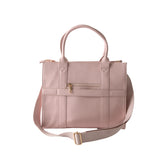 Blossoms Series Structured Tote Bag - BEIGE PINK