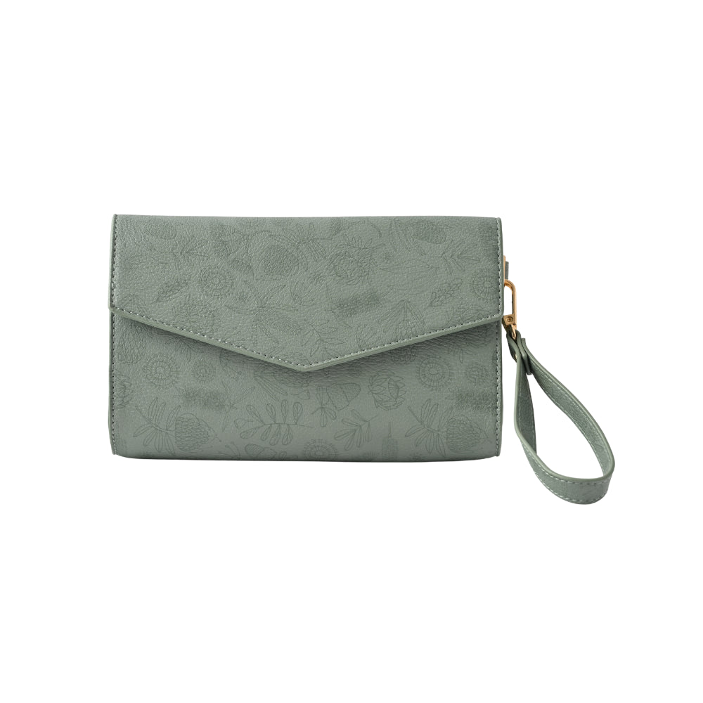 Blossoms Series  Envelope Clutch Bag - NATIVE