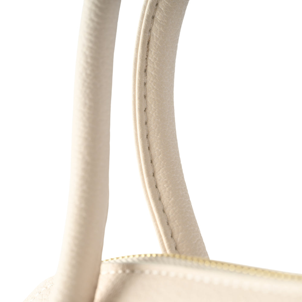 Blossoms Series Satchel Bag Mini - BEIGE