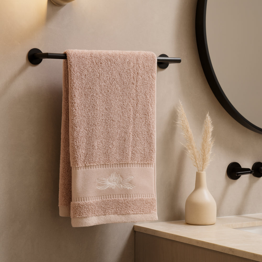 K&Co. Serenity Series Hand Towel - ROSE