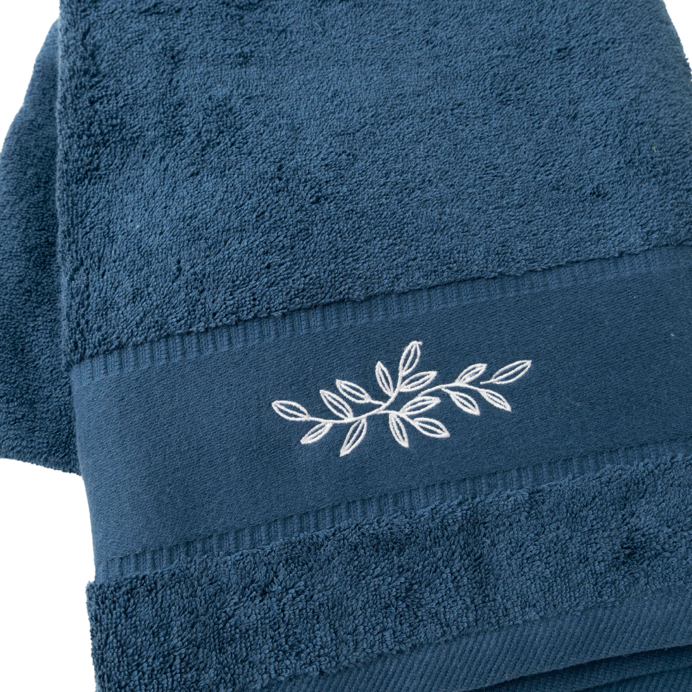 K&Co. Serenity Series Bath Towel - NAVY