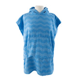K&Co Sorrento Beach Poncho with Pocket Junior - COBALT