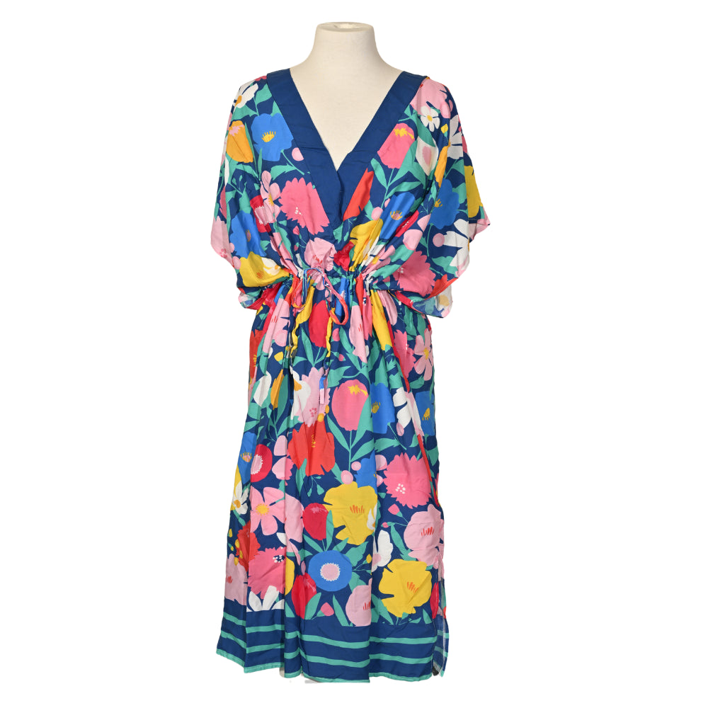 K&Co Sorrento Kaftan Drawstring - SUMMER NIGHT