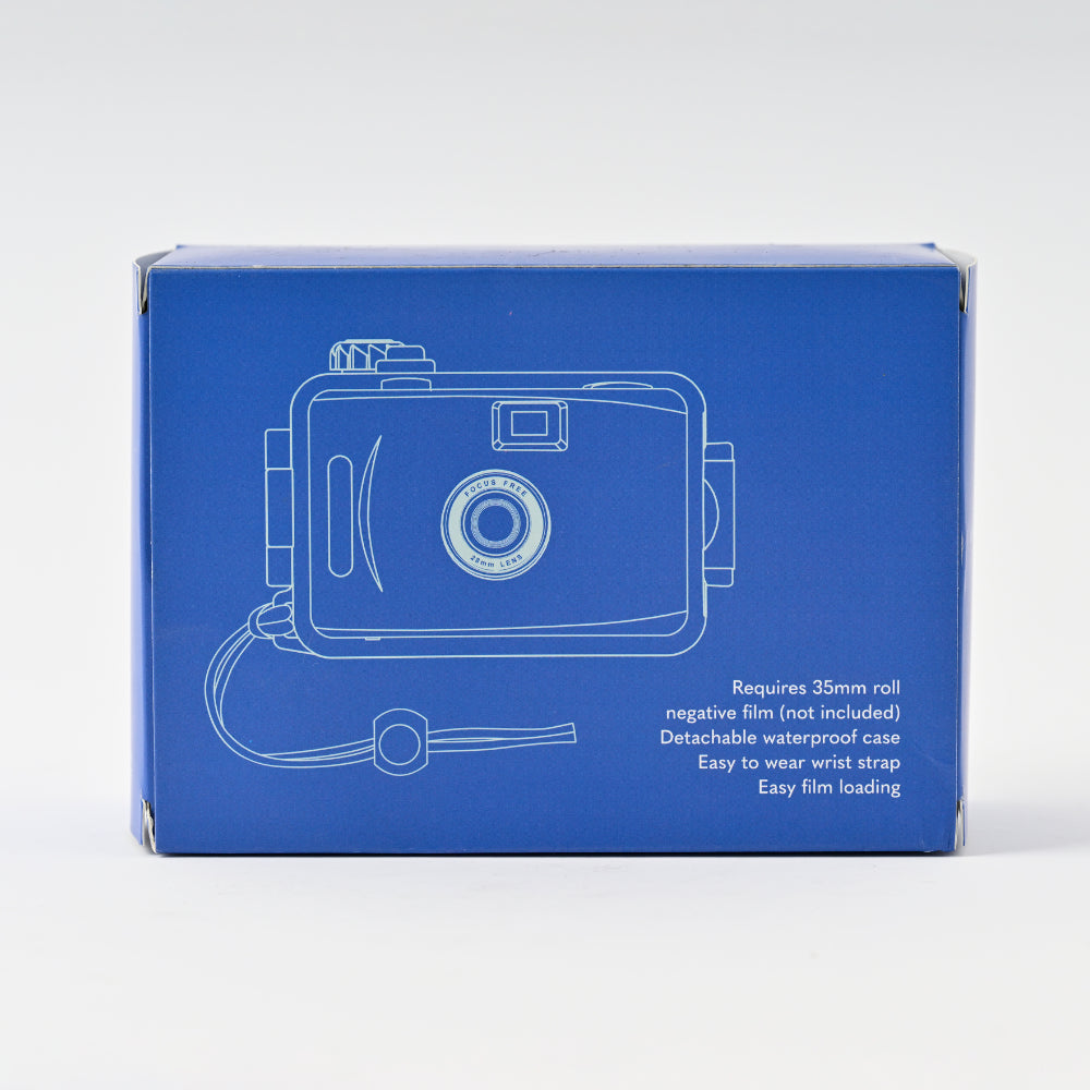 K&Co Sorrento Film Camera with Waterproof Case - COLOUR WAVE