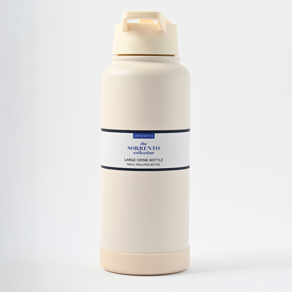 K&Co Sorrento Drink Bottle - CREAM