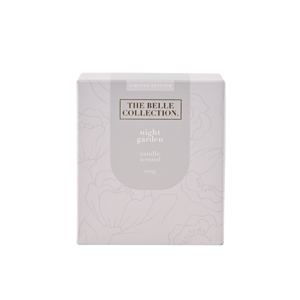 Belle Collection Candle 220g - NIGHT GARDEN