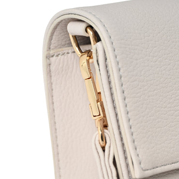 Belle Collection Buckle Side Bag - TAUPE