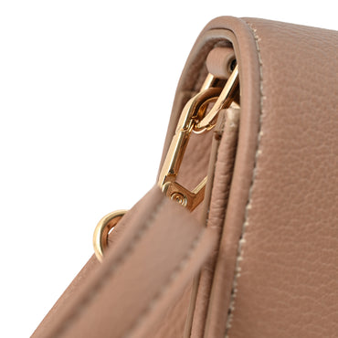 Belle Collection Buckle Side Bag - MOCHA