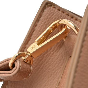 Belle Collection Structured Mini Tote Bag - MOCHA