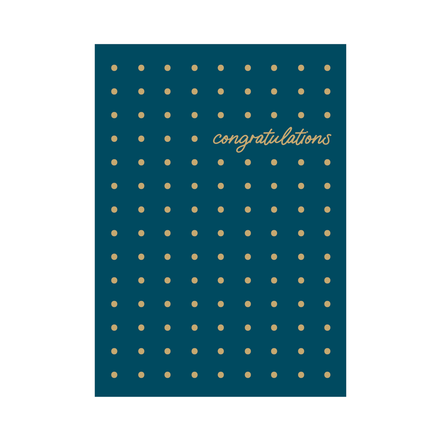 Greeting Card Congrats - Congratulations Spot