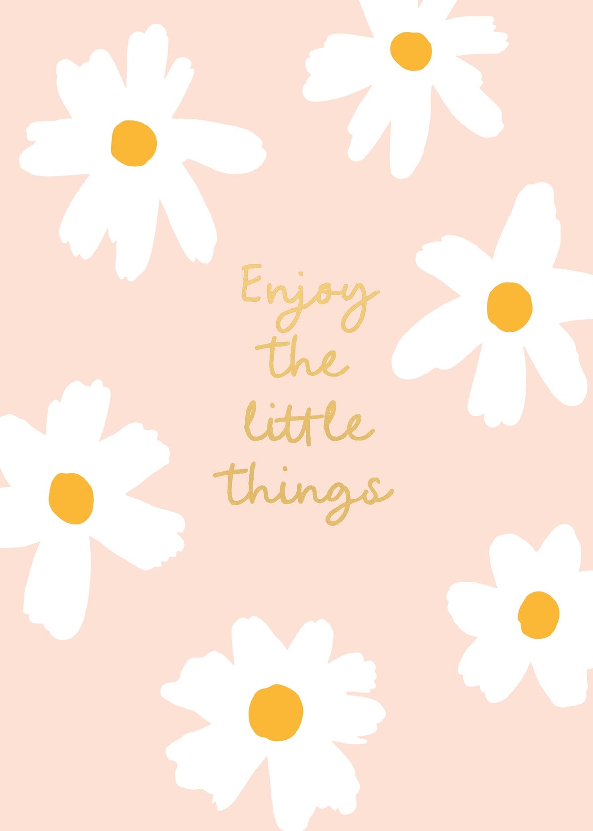 Greeting Card Sunshine - DAISIES