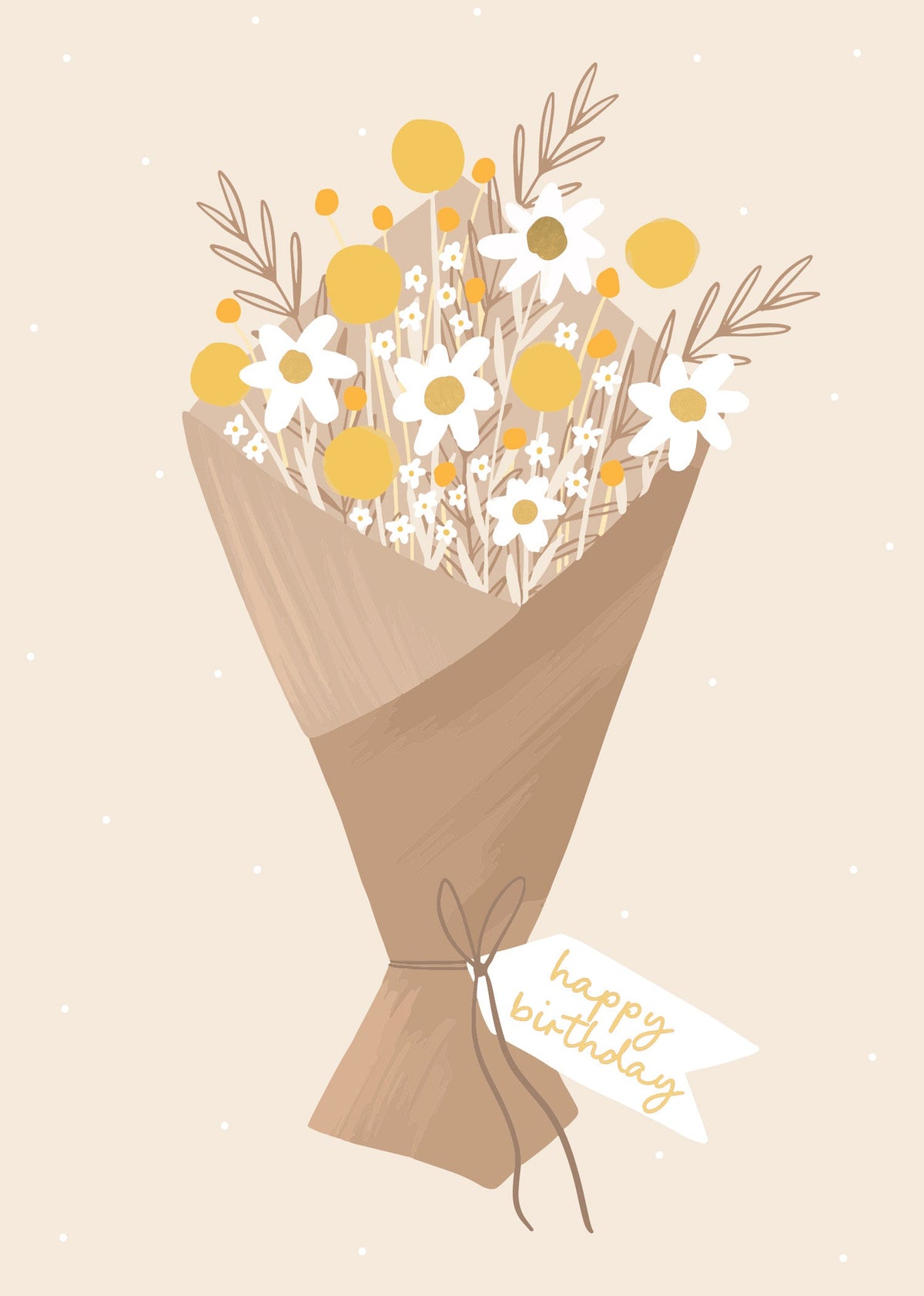 Greeting Card Sunshine - BIRTHDAY BUNCH