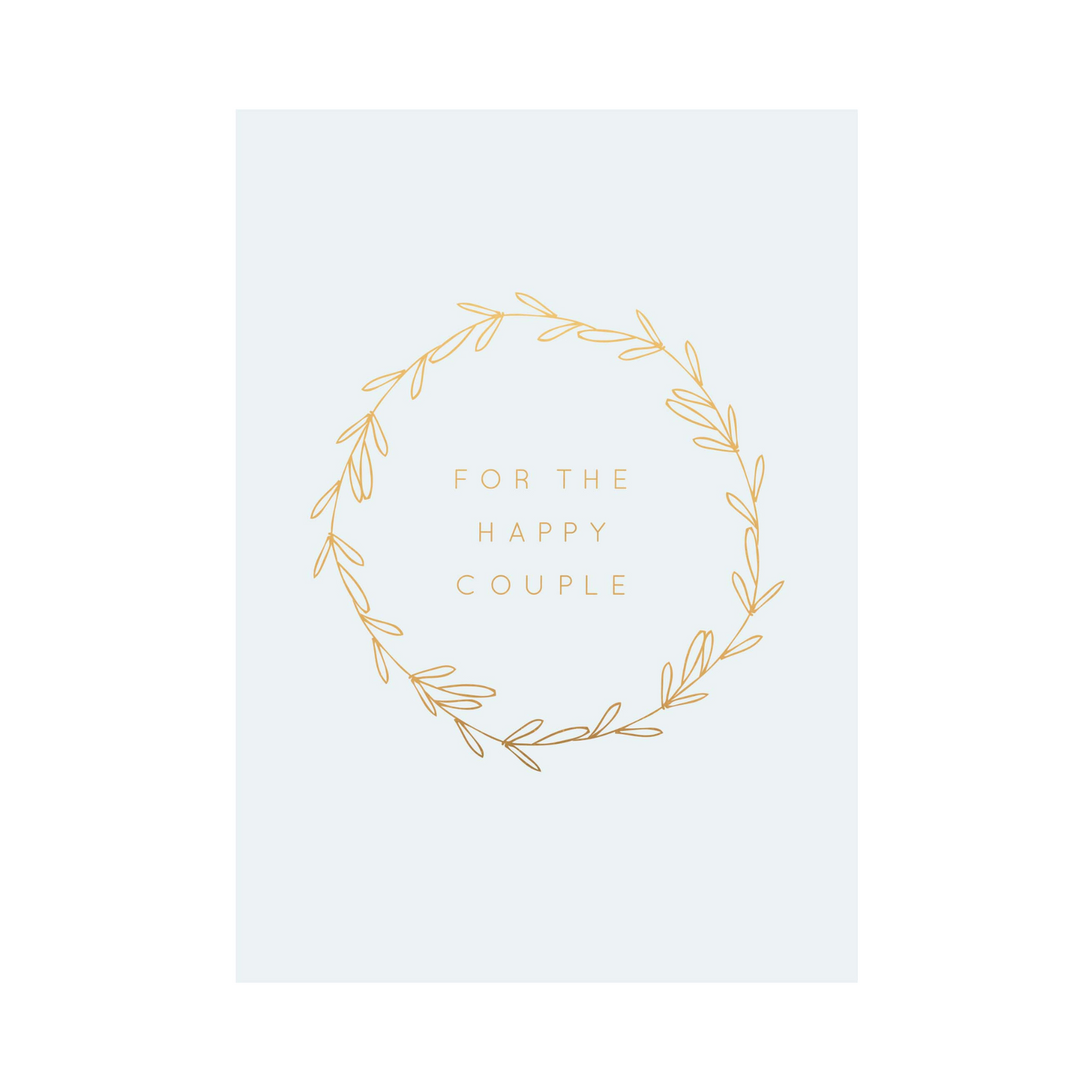 Greeting Card WEDDING - HAPPY COUPLE