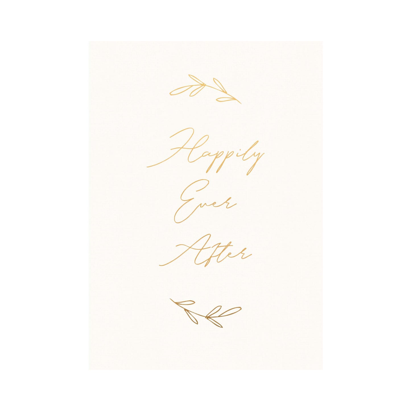 Greeting Card WEDDING - EVER AFTER