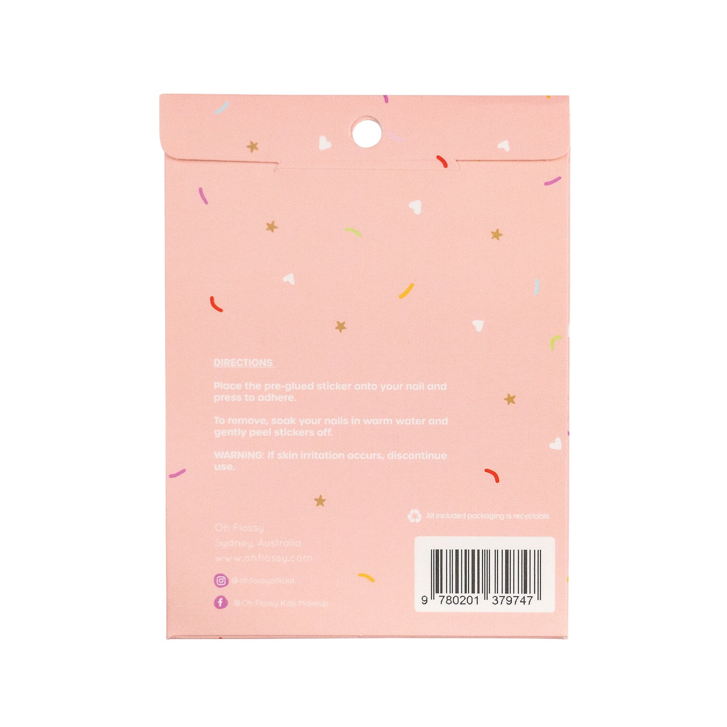Oh Flossy Nail Stickers - Flowers
