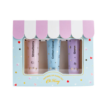 Oh Flossy Natural Lip Gloss Set