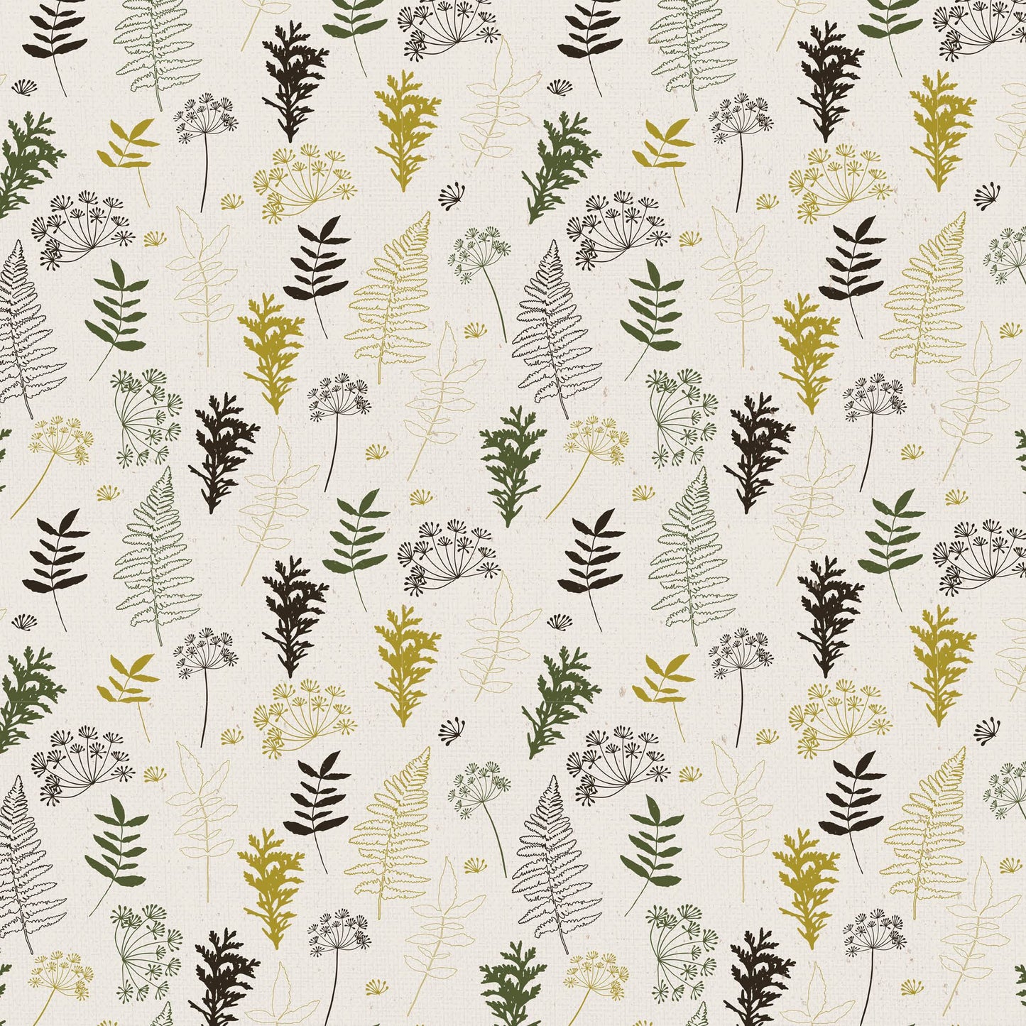 Fallen Leaves 12x12 Scrapbook Paper - Winding Roads