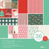 O' Christmas Tree 6.5 Paper Pad