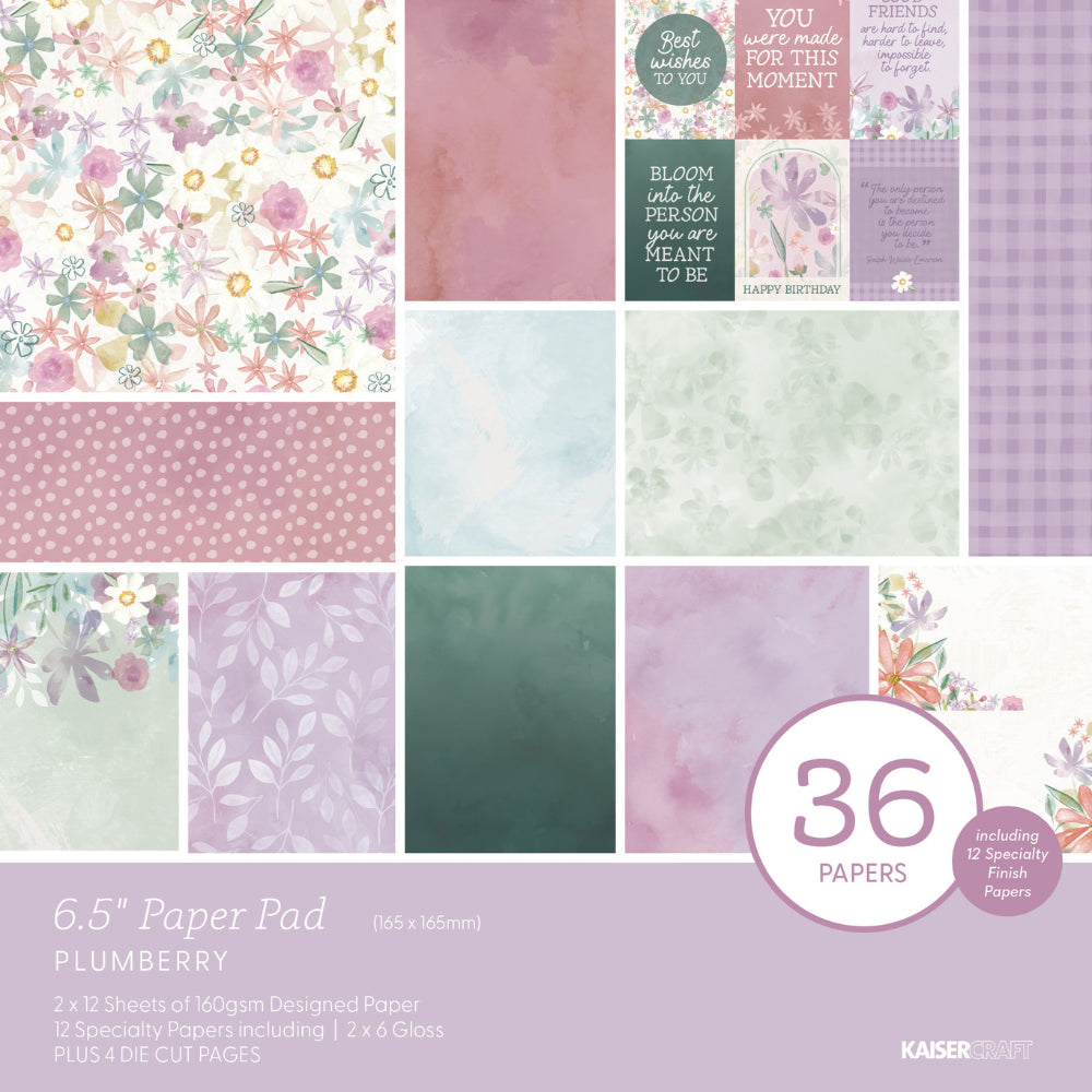 Plumberry 6.5 Paper Pad