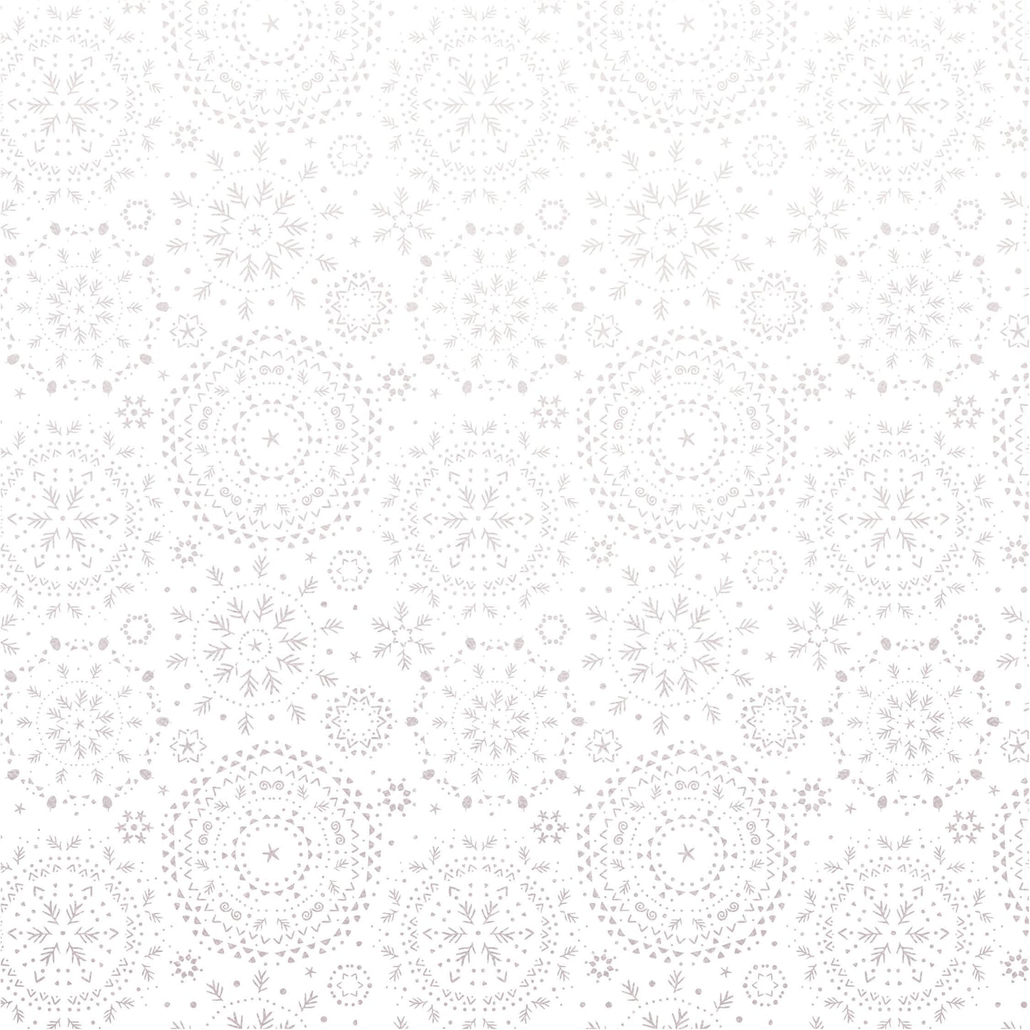 Whimsy Wishes 12x12 Scrapbook Paper - FALLING SNOW