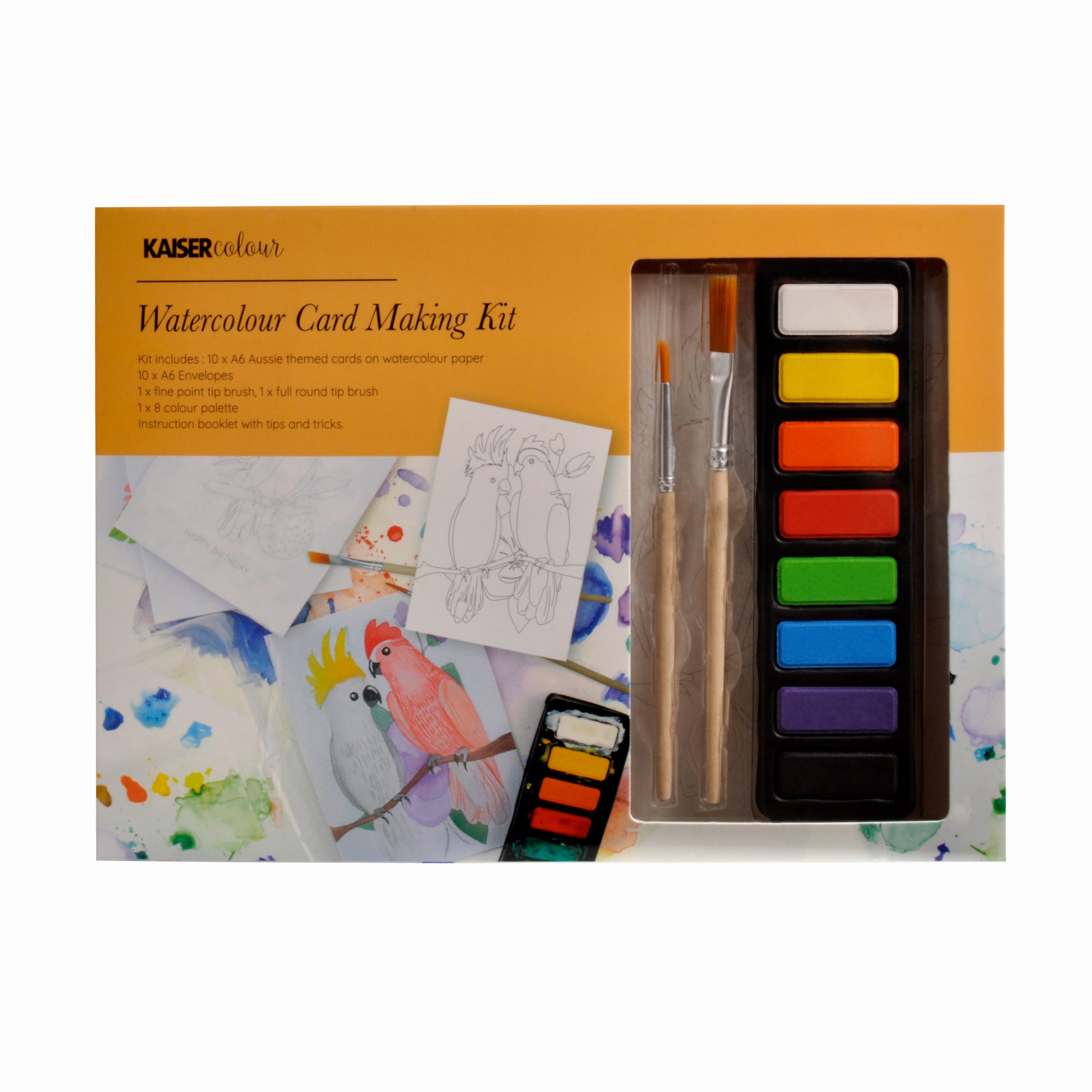 Watercolor Cards Kit