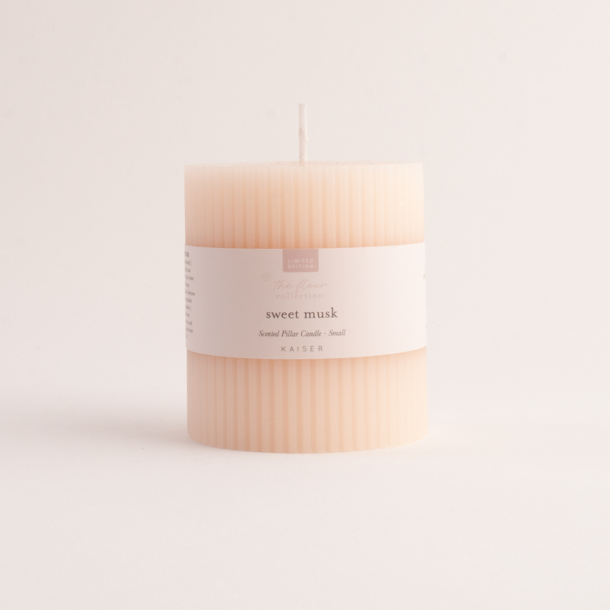 Kaiser Pillar Candle Sml  - SWEET MUSK