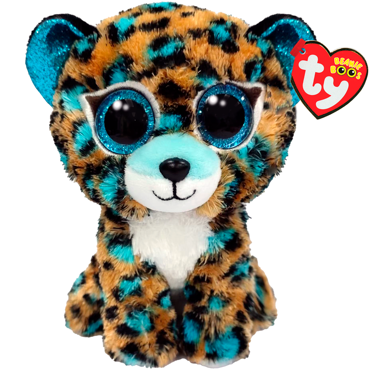 Beanie Boos Regular COBALT - BLUE LEOPARD