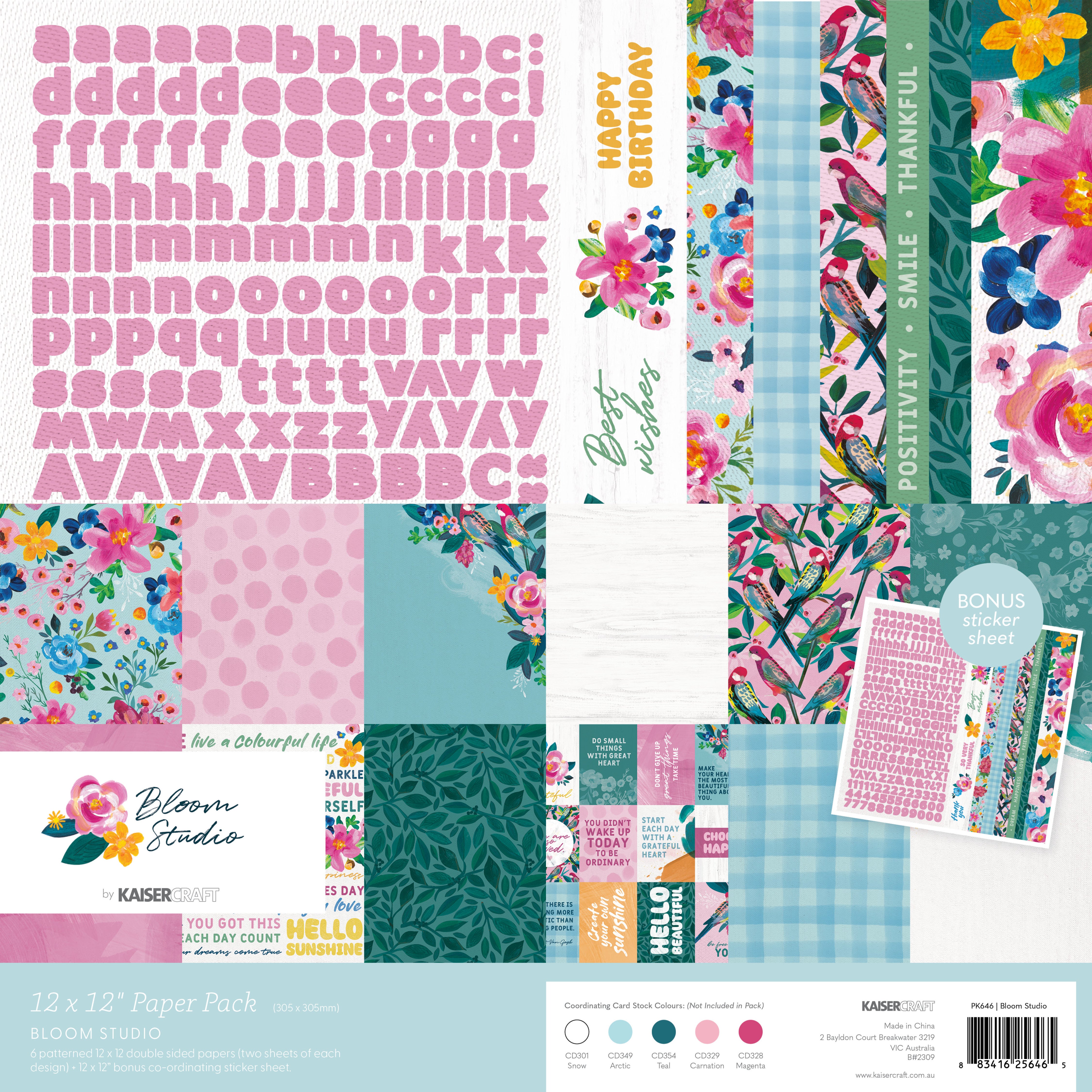 Patterned Numbers Stickers Planner Papercraft DIY Craft Scrapbook Teacher  Supply